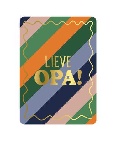 Wenskaart - Lieve opa