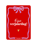Wenskaart - Fijne verjaardag voor jou