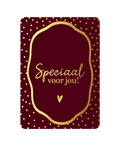Wenskaart - Speciaal voor jou met stippen