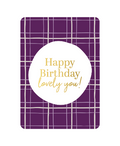 Wenskaart - Happy birthday lovely you
