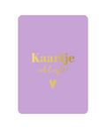 Wenskaart - Kaartje vol liefde