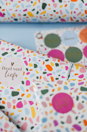 Cadeaupapier - Terrazzo