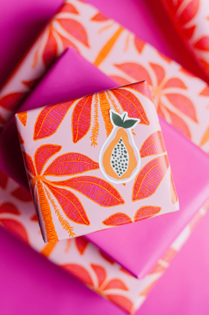 Cadeaupapier - Sunset Palms