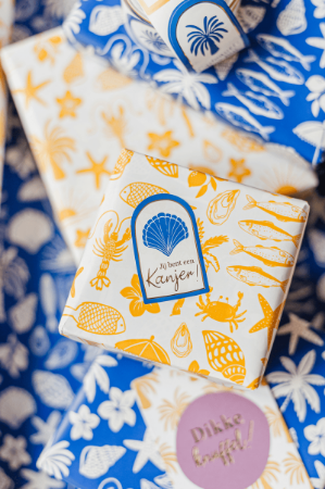 Cadeaupapier - Sand & Shells