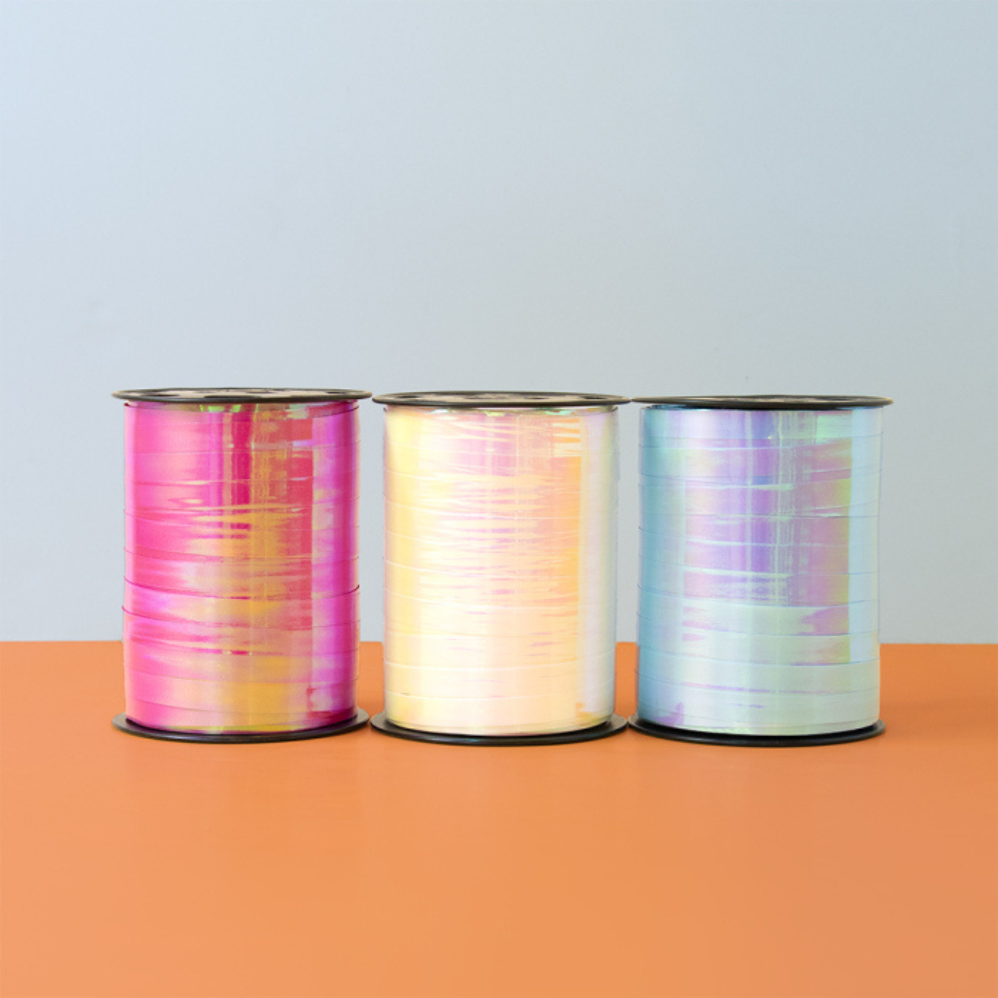 Krullint - Paporlene holographic pink