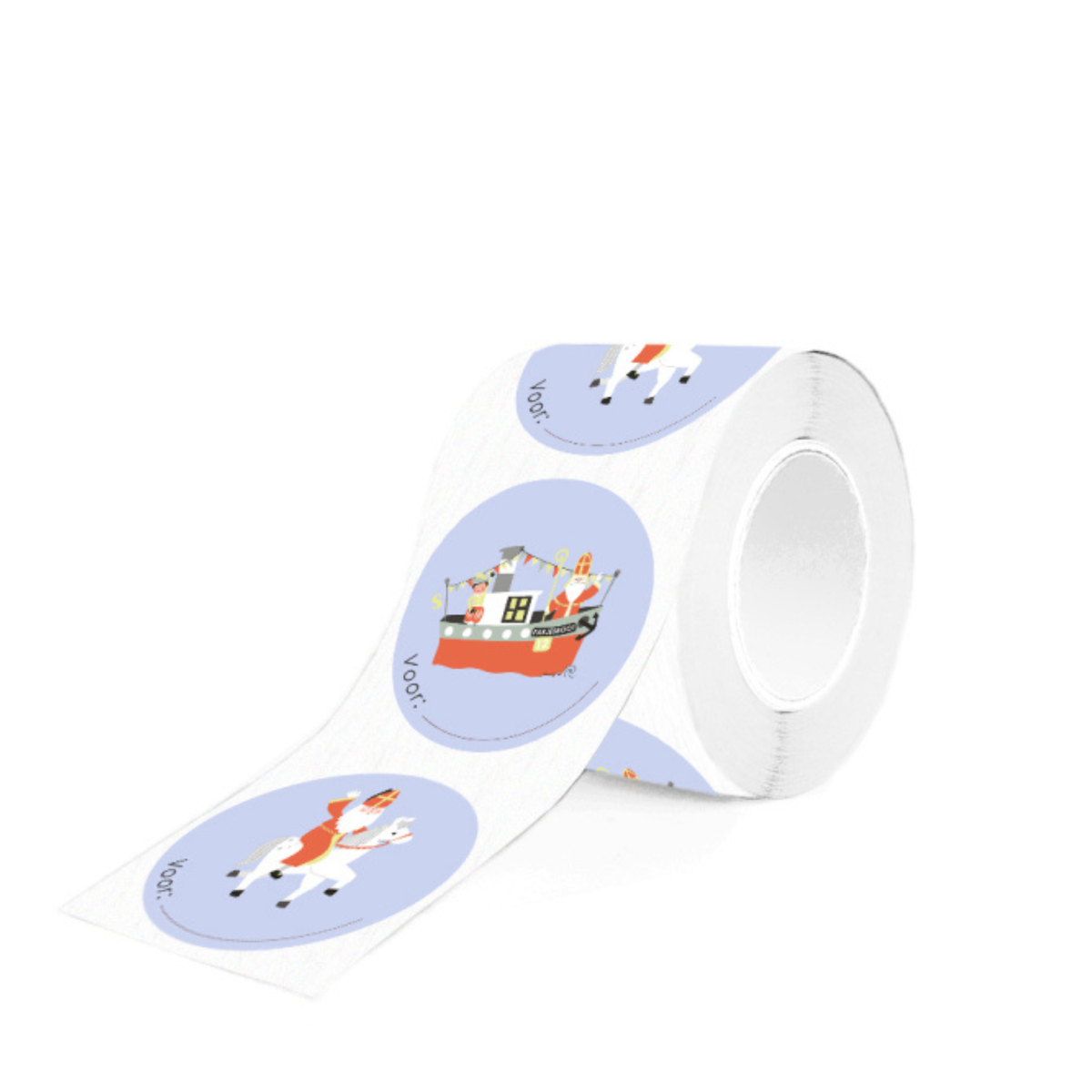 Stickers Sint Duo - Pakjesavond