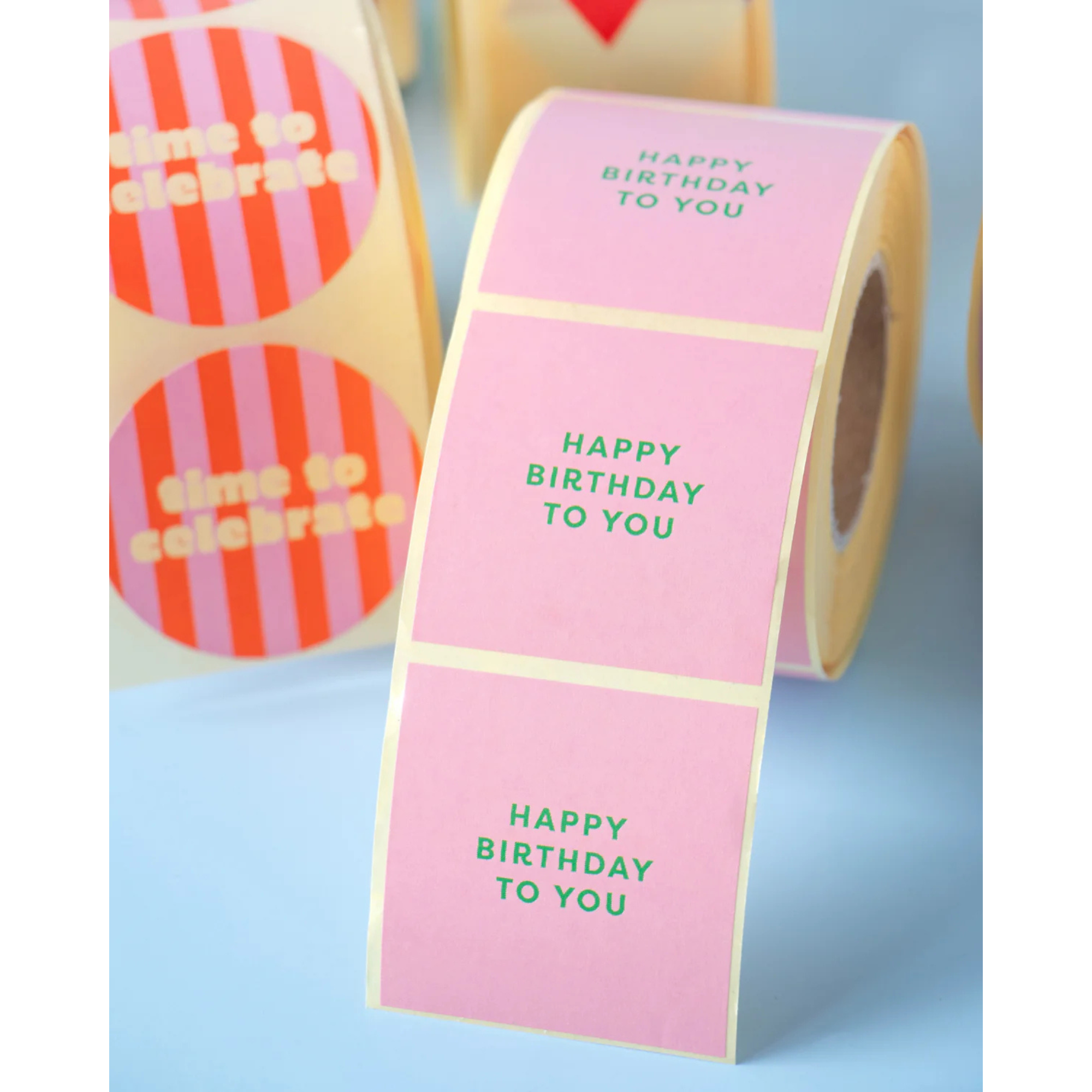 Stickers - Happy birthday to you - 10 stuks