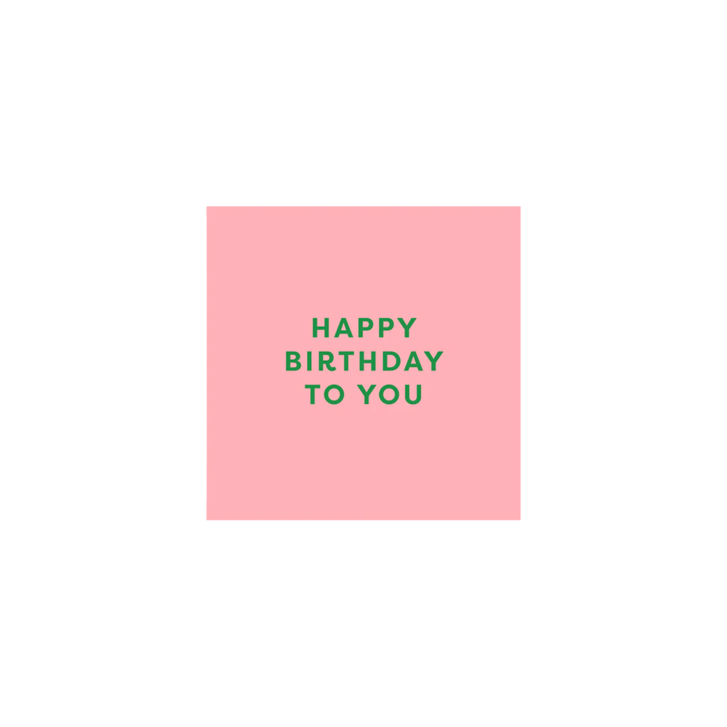 Stickers - Happy birthday to you - 10 stuks