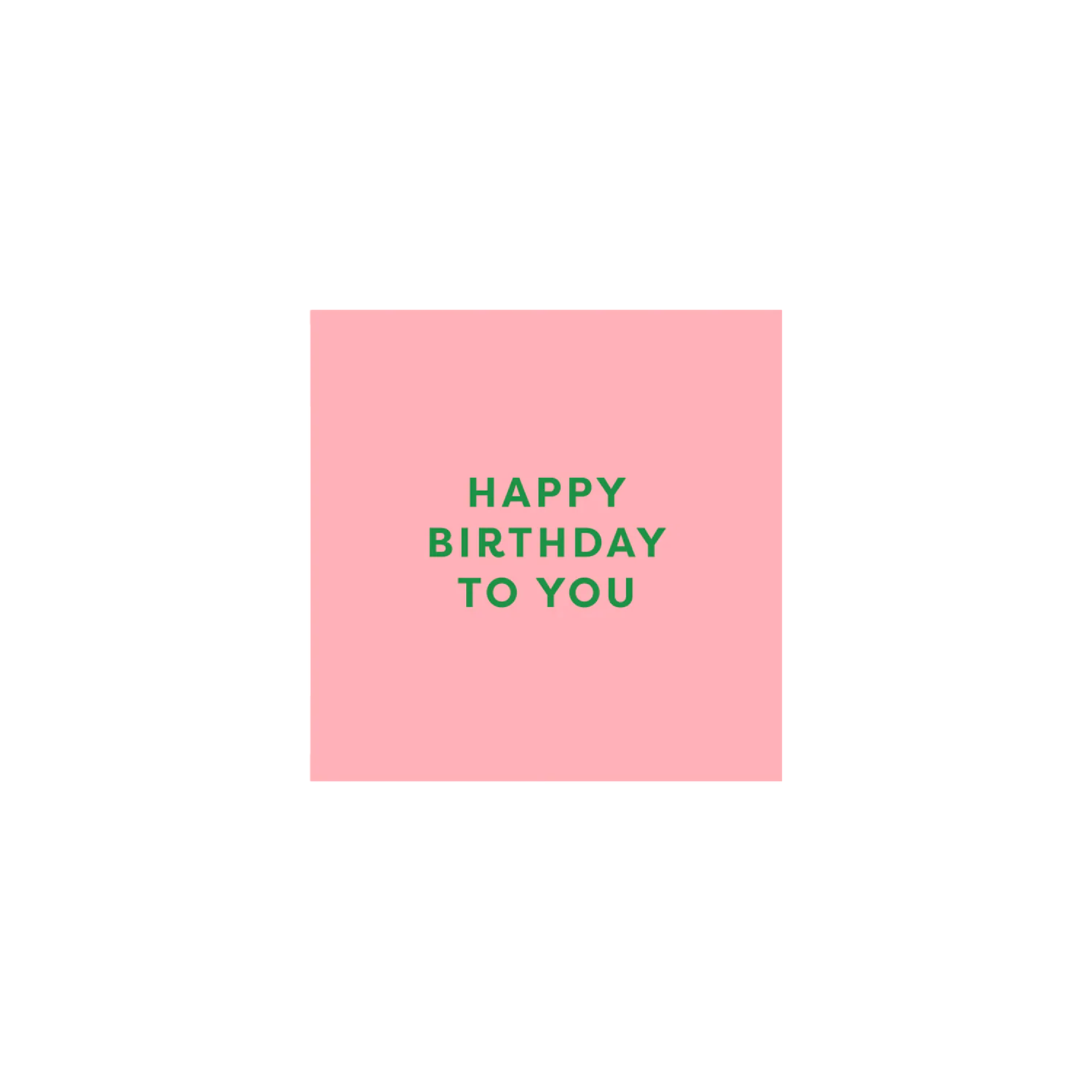 Stickers - Happy birthday to you - 10 stuks