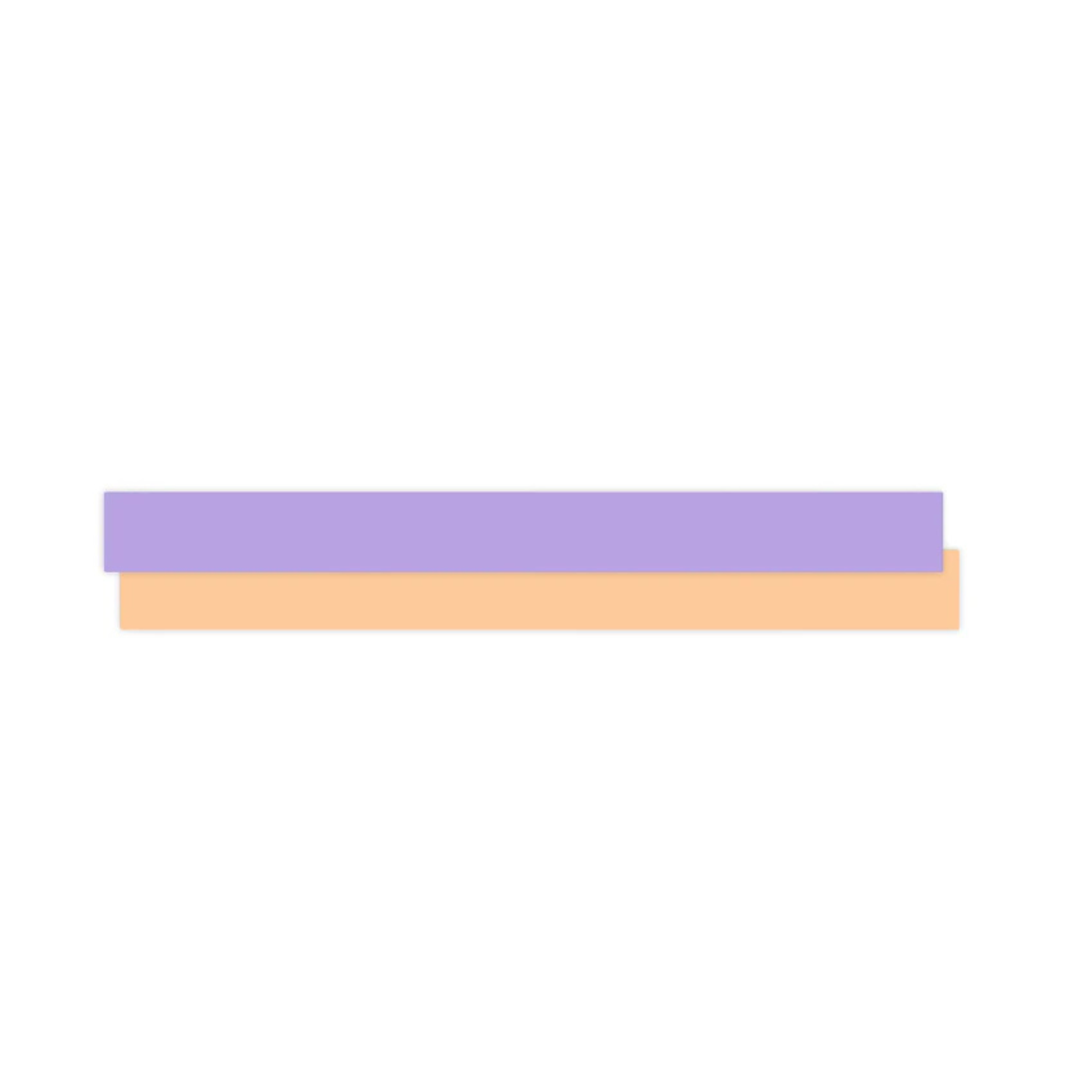 Lint - Paporlene - Uni - Lilac - Misty Orange