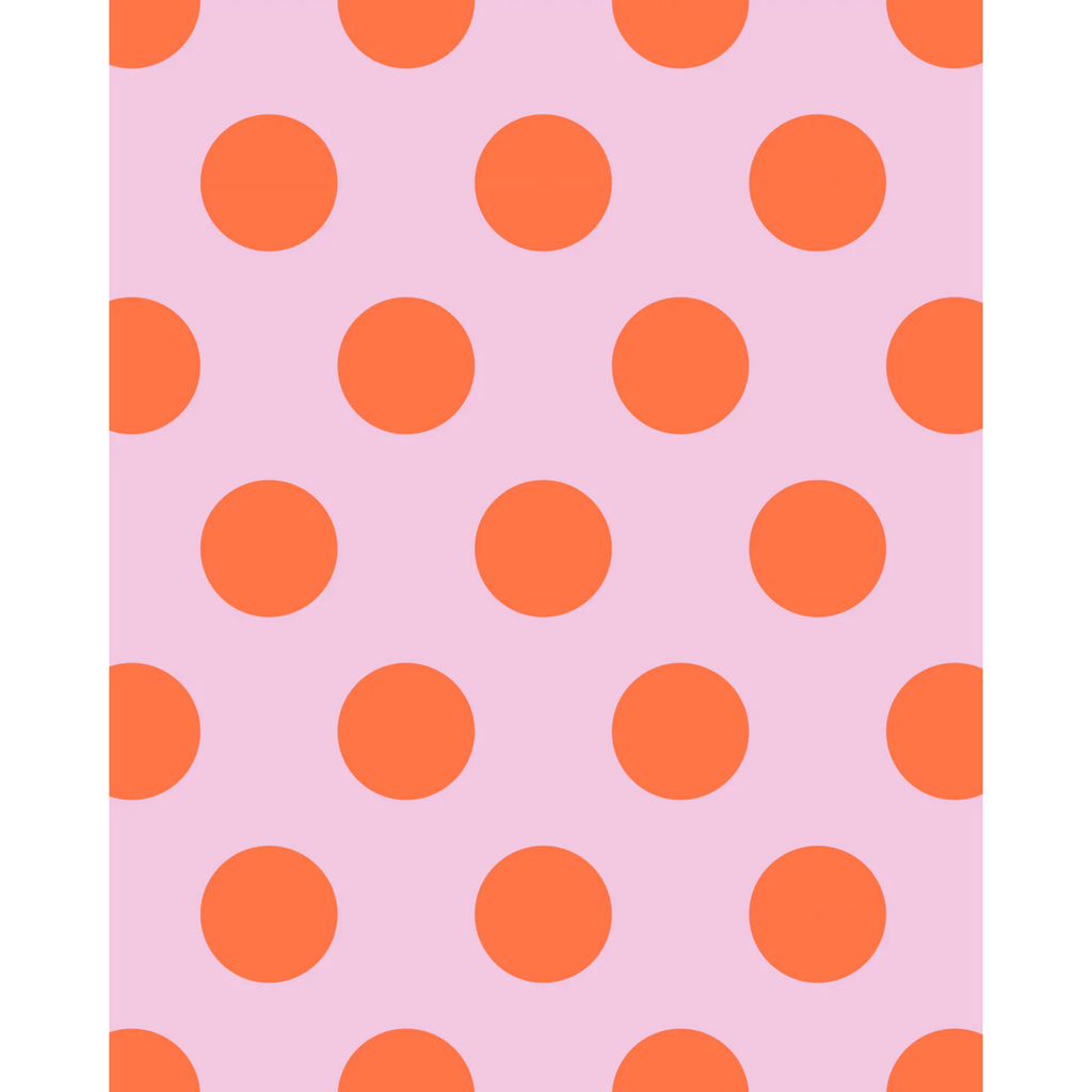Blokbodemzakken - Lottie dottie · pink cherub + blood orange - 5 stuks