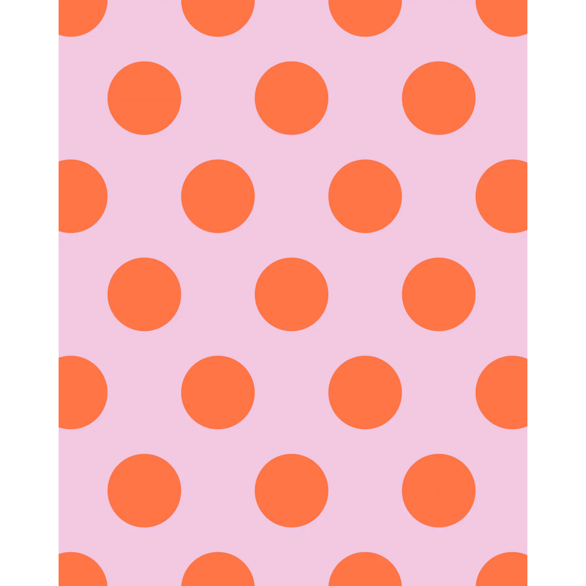 Blokbodemzakken - Lottie dottie · pink cherub + blood orange - 5 stuks