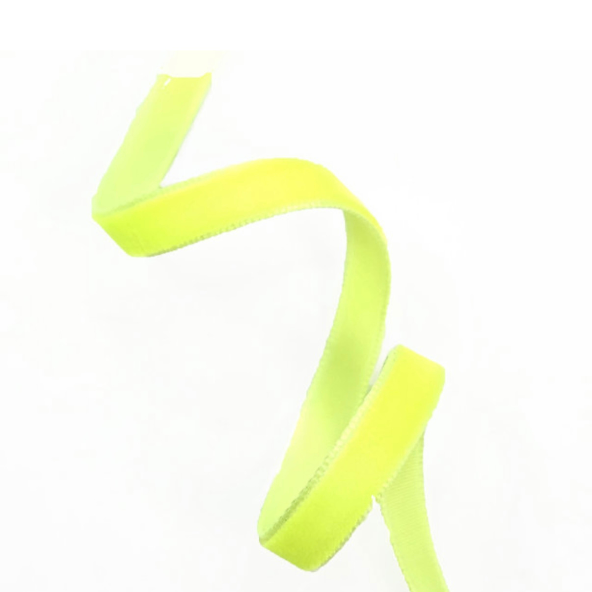 Velvet lint - neon yellow