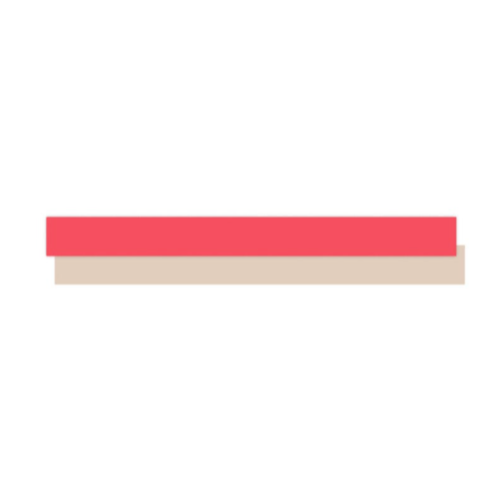 Krullint - Paporlene - Uni - Red - Beige