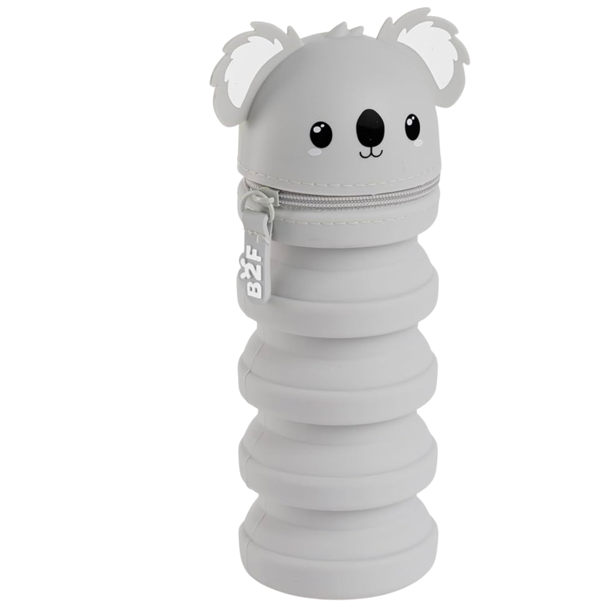 Inklapbare etui van een koala, kan ook als pennenbakje gebruikt worden