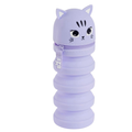 Inklapbare etui van een kat, kan ook als pennenbakje gebruikt worden