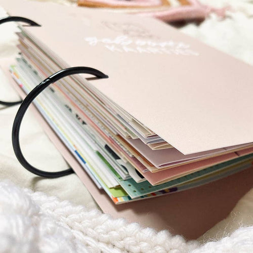 Bewaarbundel - geboortekaartjes auto's - groen