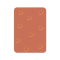 bruine kaart metv veel smileys in goudfolie