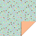 Cadeaupapier - Party confetti pistache peach
