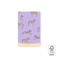 Cadeauzakjes - Zebra lilac/peach - 5 stuks - S