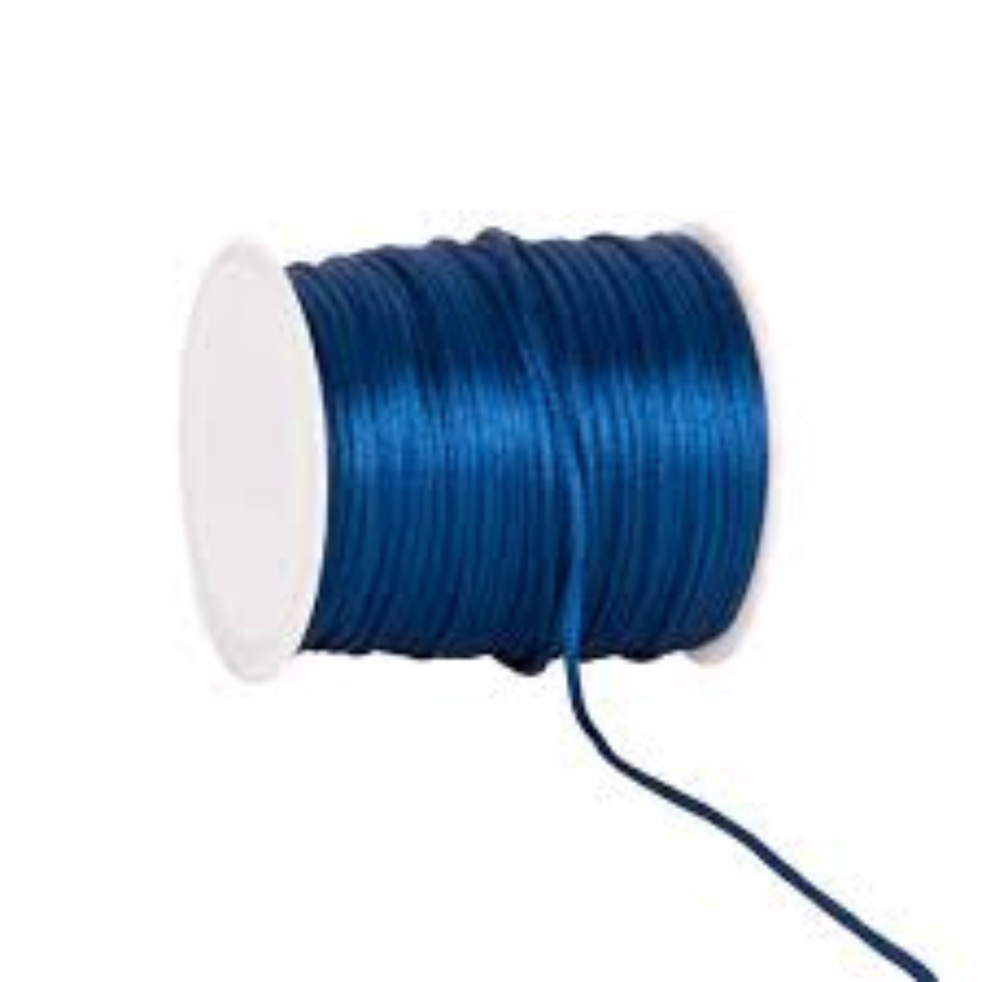 Satijnen lint - donkerblauw