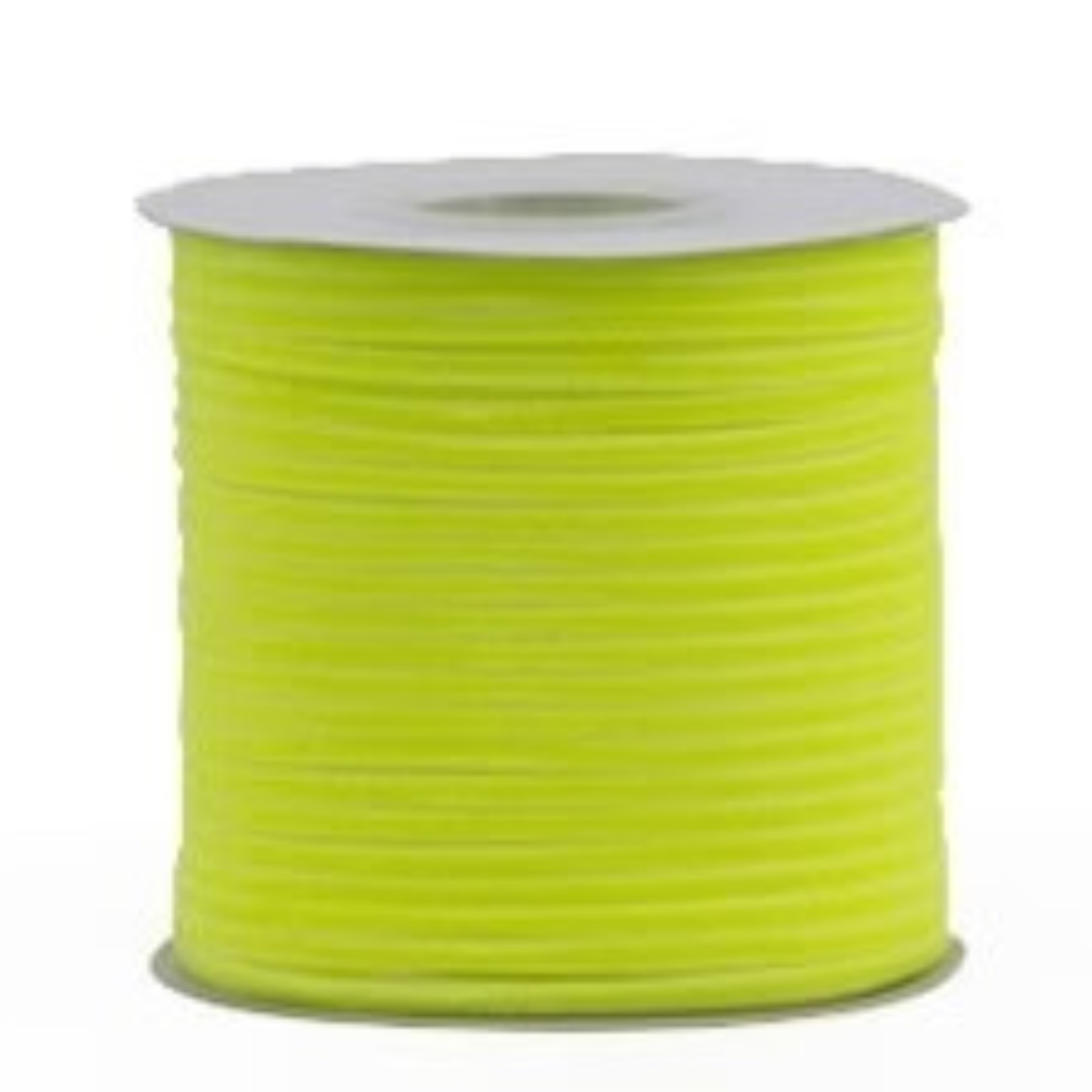 Velvet lint - neon yellow