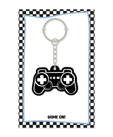 sleutelhanger met een spelcontroller